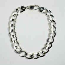 Sterling Silver Curb Link 300 Gauge Bracelet