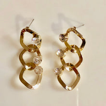 Crystal Fringe Bib Necklace and Earrings Set