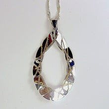 Sterling Silver Wire Wrapped Pendant