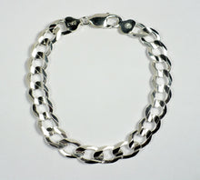 Sterling Silver Curb Link 300 Gauge Bracelet
