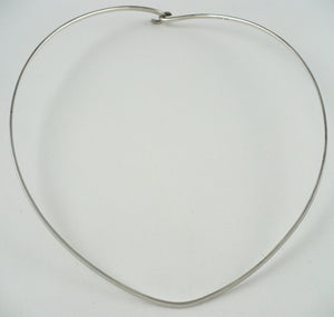 Sterling Silver Oval Choker