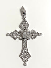 Sterling Silver Filigree Cross Pendant