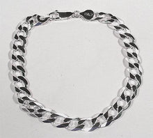 Sterling Silver Curb Link 200 Bracelet