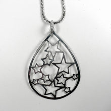 Sterling Silver Stars Pendant