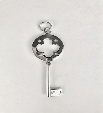 Sterling Silver Key Pendant on Chain