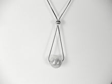 Sterling Silver Bead Drop Necklace Set