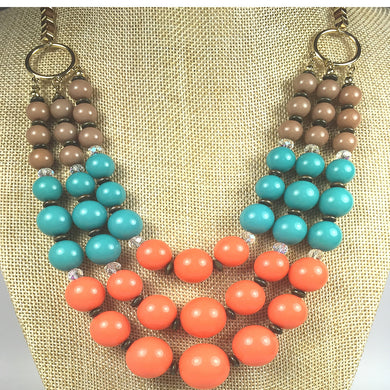 Boho Chic  Layered Necklace Set